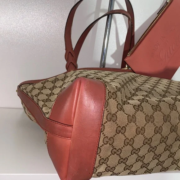 Authentic Rare Gucci GG Tote Bag - Picture 16 of 17